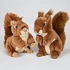 Plyš Veverka 16 cm