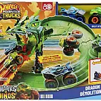 Hot Wheels Monster Trucks dráha Dračí zkáza JFR06 TV