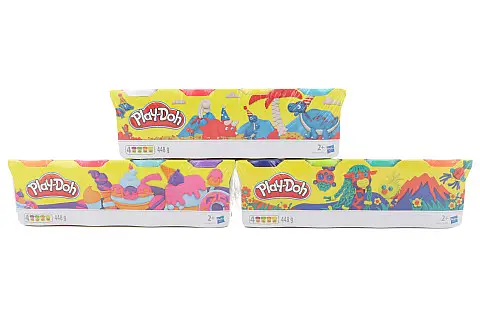 Play-Doh Balení 4ks kelímků 4x112g