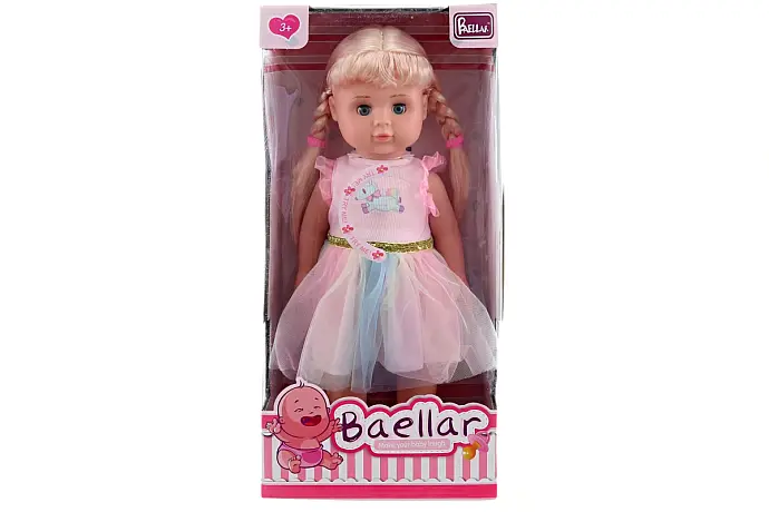 Panenka chodící a zpívajcí na baterie 40 cm