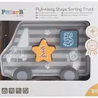 Dřevěná tahačka a vkládačka - nákladní auto