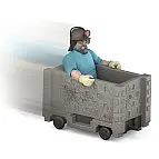 Minecraft Filmový Steve a vozík JGP20 TV