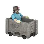 Minecraft Filmový Steve a vozík JGP20 TV