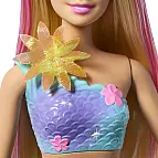 Barbie Kouzelná květinová mořská víla - Blondýnka JDM72 TV