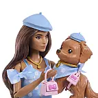 Barbie Dvojí kostým-Puntíky JFP38