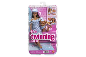 Barbie Dvojí kostým-Puntíky JFP38