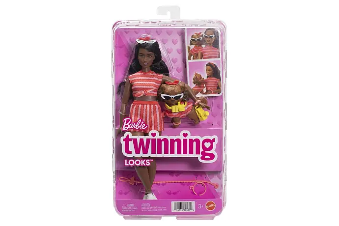 Barbie Dvojí kostým-Pruhy JFP37
