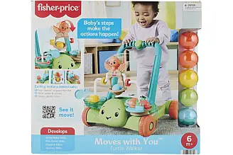 Fisher Price Interaktivní chodítko želva JKD63