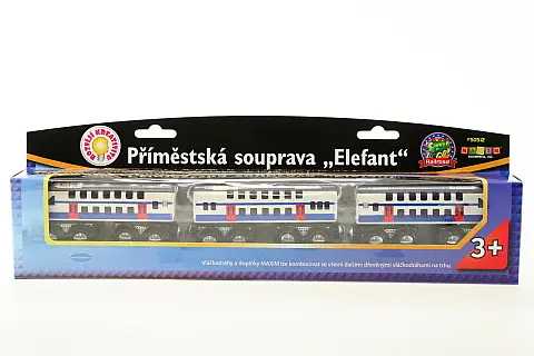 Vláčky Max - Příměstská souprava City Elefant