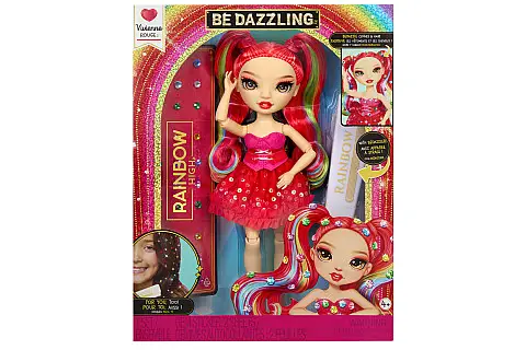 Rainbow High Be Dazzling Fashion panenka - Vivienne Rouge (Red)