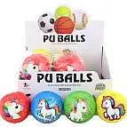 Míček jednorožec 10 cm 12/bal