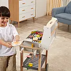 Dřevěný gril s doplňky