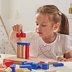 Dřevěná 3D stavebnice