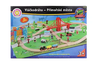 Maxim Vláčkodráha - Přímořské město - 80ks