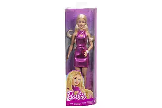 Barbie modelka - lesklé šaty se srdíčkem HYT88