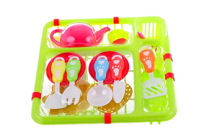 Nádobí-čajový set s odkapávačem
