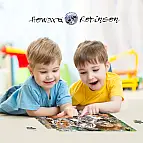 Puzzle 3D - Spící šelmy