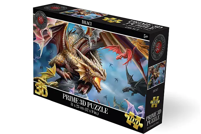 Puzzle 3D - Draci