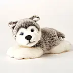 Plyš Husky ležící 23 cm - ECO-FRIENDLY