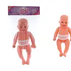 Miminko 30 cm holčička pevné tělo