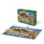 Puzzle 3D - Africká zvířata