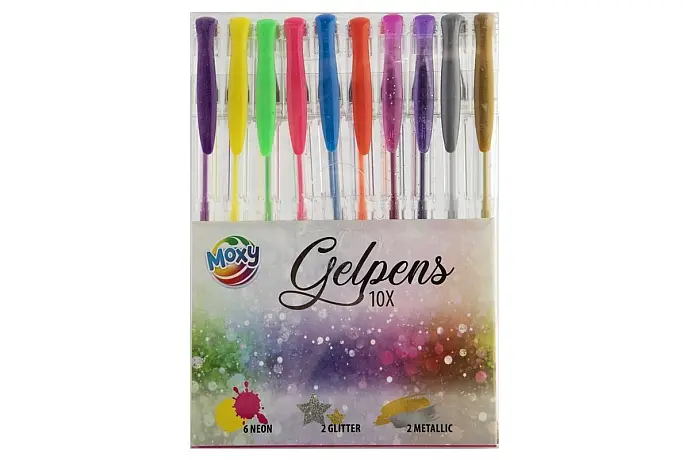 Gelová pera 10ks
