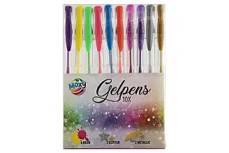 Gelová pera 10ks