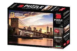 Puzzle 3D - Brooklynský most New York