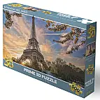 Puzzle 3D - Eifellova věž Paříž