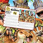 Puzzle 3D - Smějící se dinosauři
