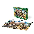 Puzzle 3D - Smějící se africká zvířata
