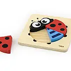 Puzzle pro nejmenší - beruška