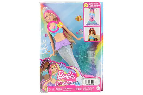 Barbie Blikající mořská panna blondýnka HDJ36 TV 1.1.-1.7.2026
