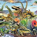 Puzzle 3D - Dinosauři