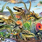 Puzzle 3D - Dinosauři