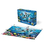Puzzle 3D - Delfíni