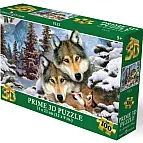 Puzzle 3D - Vlci