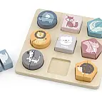 Dřevěné puzzle pro nejmenší