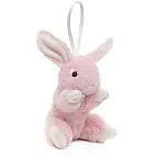 Plyš 3 barvy králík 15cm Eco-friendly