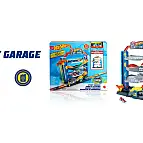 Hot Wheels City přenosná garáž GNL70