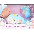 Miminko 30 cm  10 zvuků a doplňky