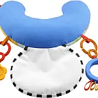 Fisher Price Polštářek pod bříško Medvídek JHB44