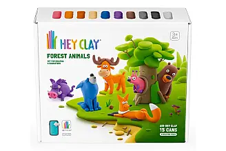HEY CLAY Kreativní sada - Lesní zvířata