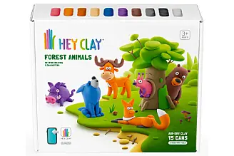 HEY CLAY Kreativní sada - Lesní zvířata