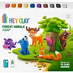 HEY CLAY Kreativní sada - Lesní zvířata