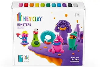 HEY CLAY Kreativní sada - Příšery