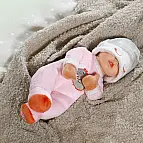 BABY born for babies Spinkáček světle růžový, 30 cm