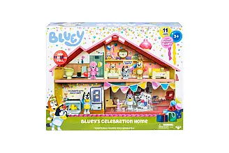 BLUEY Dům hrací set - Narozeninová párty