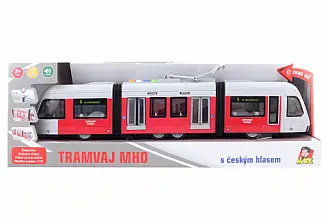 Tramvaj na setrvačník se světlem a hudbou český hlas
