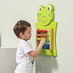 Dřevěná nástěnná hra žabka